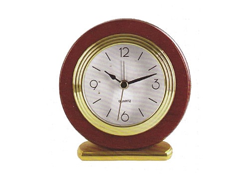 นาฬิกาปลุกไม้โอ๊ค-นาฬิกาตั้งโต๊ะ-ALC-089